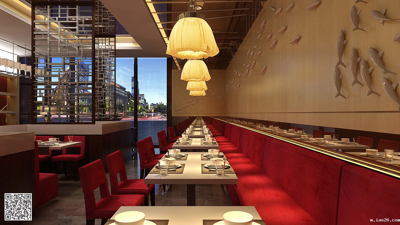 瑞鱼烤鱼堂店面设计