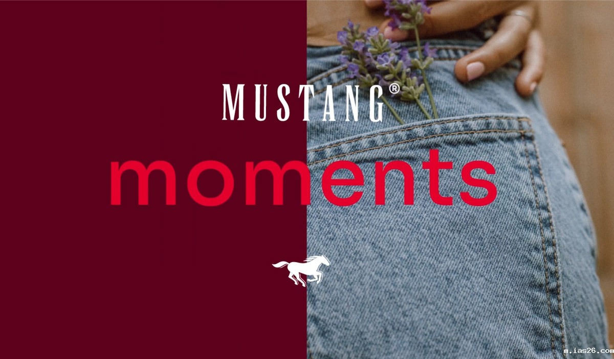 德国野马牛仔裤 Mustang Jeans 启用衬线体新LOGO