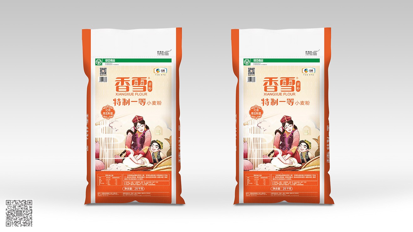 中粮面业面粉必威官方首页官网电话查询设计与插画绘制