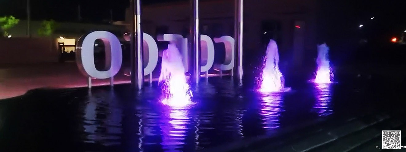 中粮（潍坊）公司厂区文化景观喷泉设计施工